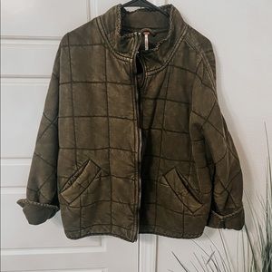 Free People Dolman Quilted jacket size M